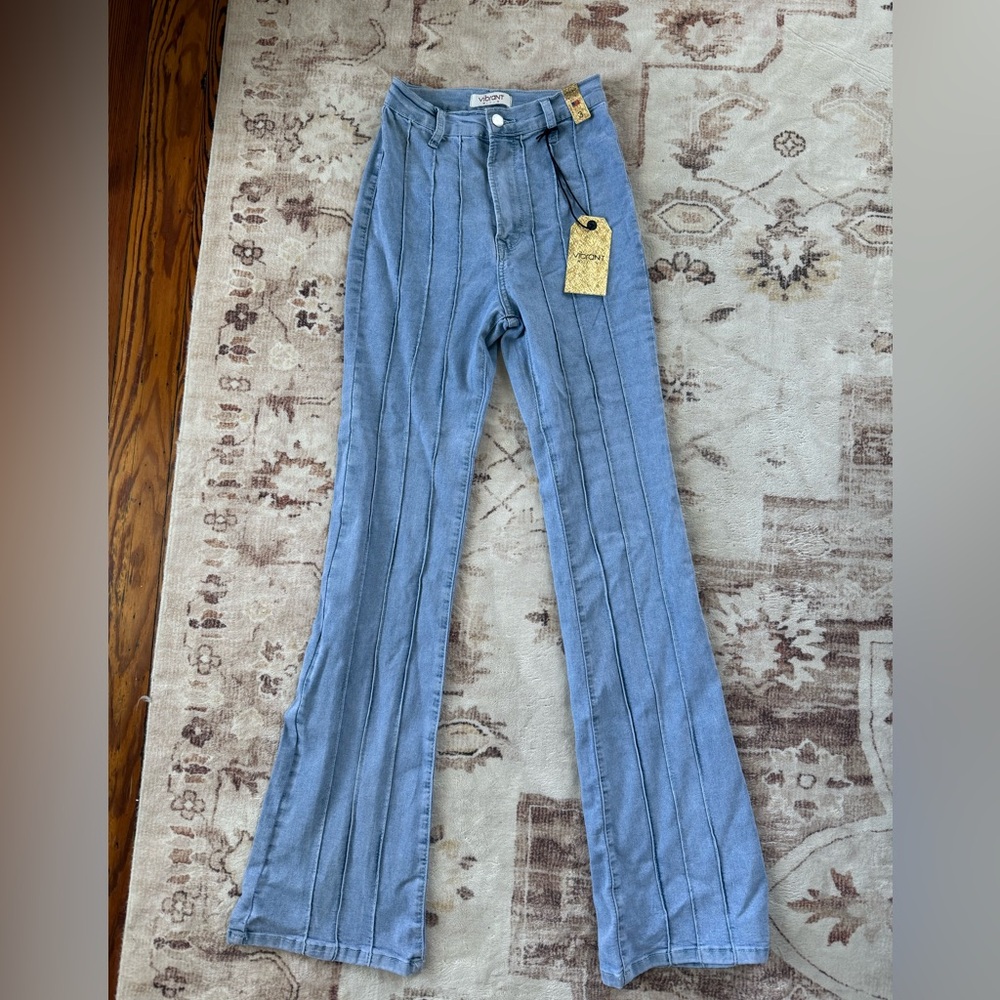 boutique stretch flare jeans